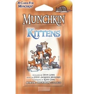 Munchkin Kittens Booster 30 nye kort til Munchkin Kortspill 